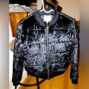 Juicy Couture - short velvet black jacket